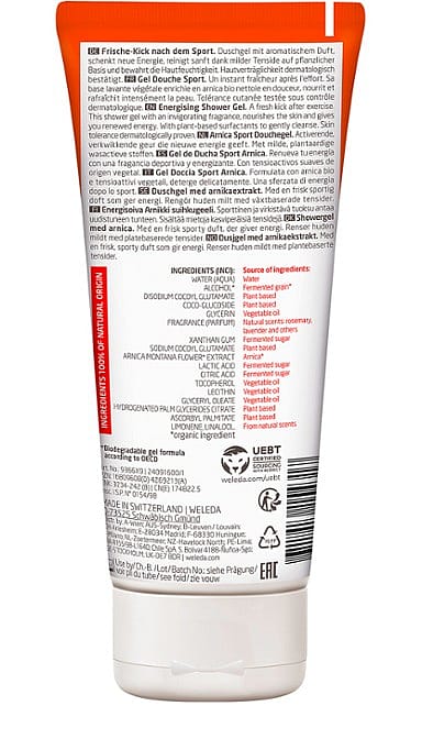 Sports Energising Shower Gel 