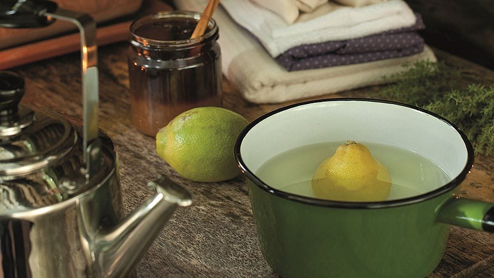 cup of warm water