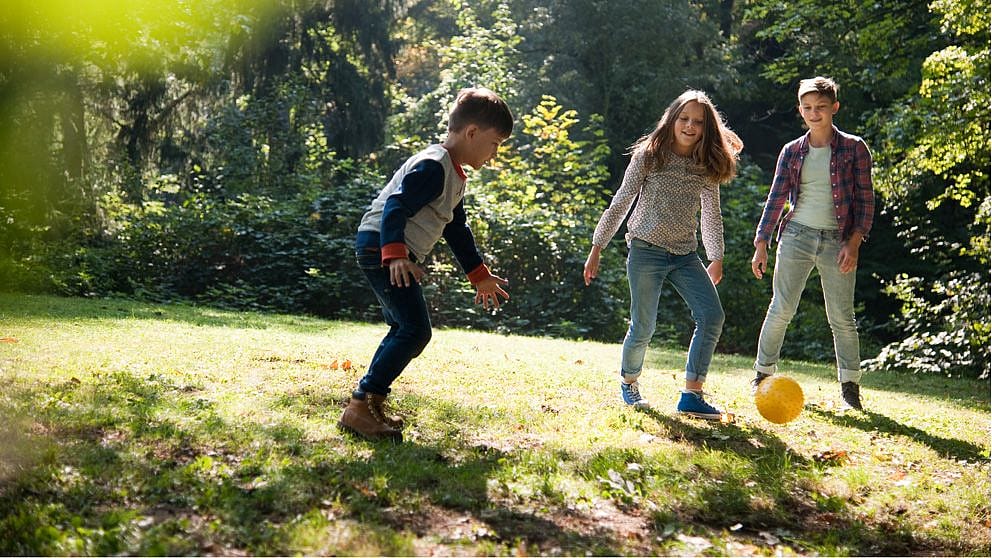 Children playing
