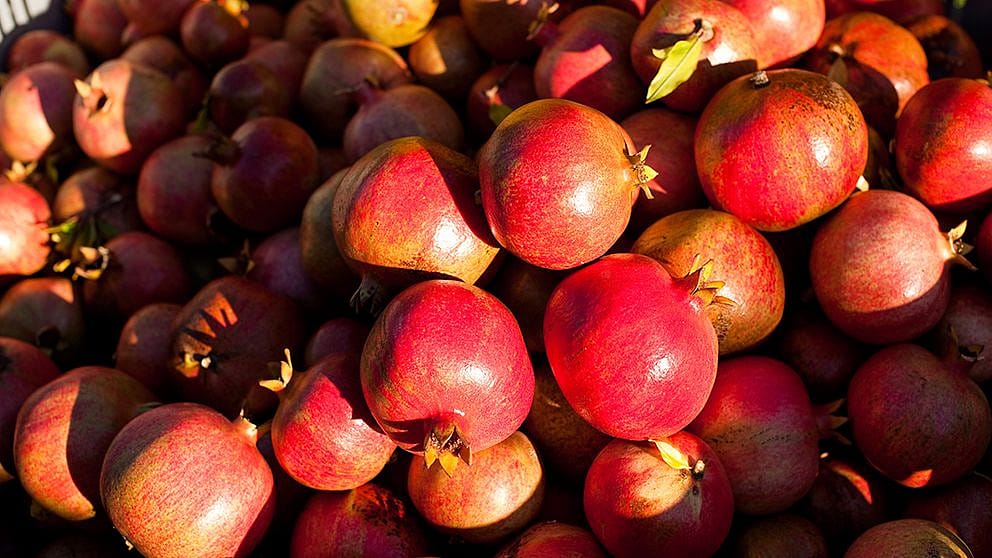 pomegranates